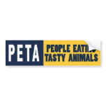PETA People Eating Animals bumper stickers