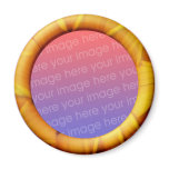 Petal (3d effect frame border) Template Refrigerator Magnets