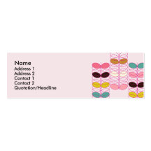 Petal Patch Profile Card Template Business Cards