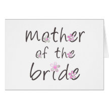 Petal Pink Mother of the Bride Gift Card