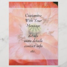 Petal Power - Ruffled Poppy Flyer Design