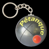 Petanque Key chain keychains