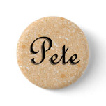 Pete Name Tag buttons