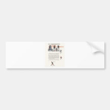 Peter Breaks Through, Peter Pan Vintage Image Bumper Stickers