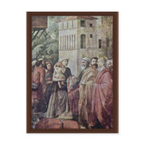 Peter, Distributed Alms To The Village And Death Postcards