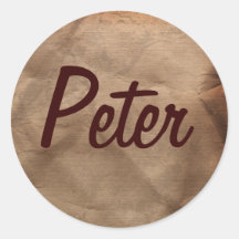 PETER Name Stickers Collection