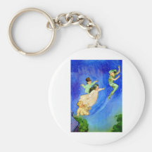 PETER PAN, WENDY, JOHN AND MICHAEL FLY AWAY KEY CHAINS