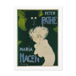 Peter Pathe - Maria Hagen Vintage Poster Art Post Card