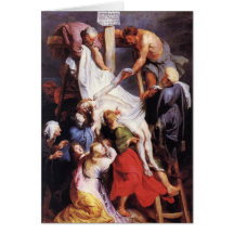 Peter Paul Rubens - From the Cross Greeting Card