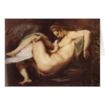 Peter Paul Rubens - Leda and the Swan Greeting Card