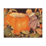 Peter, Peter, Pumpkin-Eater Nursery Rhyme Postcard