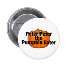 Peter Peter The Pumpkin Eater Pin
