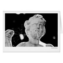 Peterhof Statue Greeting Card