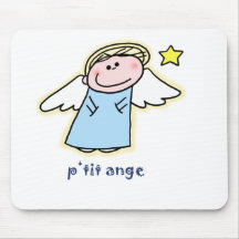 Petit Ange (little angel in French) Mouse Mats