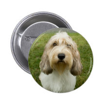 Petit Basette Griffon Vendeen Buttons