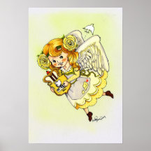 Petite Angel of Friendship Print