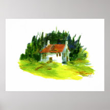 Petites Maisons no.2 (Little Houses no.2) Poster