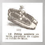 Petits Souliers French Vintage Shoes posters