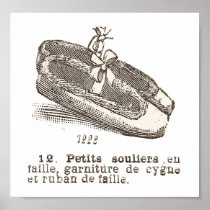 Petits Souliers French Vintage Shoes Posters