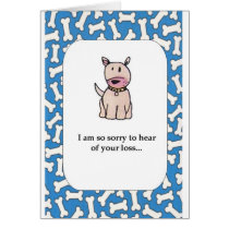 PetPet Loss Sympathy Card cards