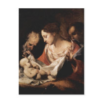 Petrini, Giuseppe Antonio Heilige Familie 1700-175 Post Card