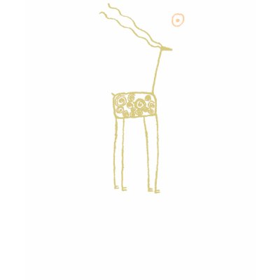 Petroglyph Antelope T Shirt by Zeke145