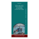 Petroleum customisable oil drilling rig watercolor rack cards