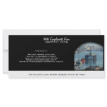 Petroleum customisable oil drilling rig watercolor rack cards
