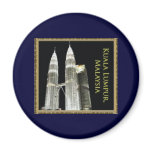 Petronas Twin Towers Refrigerator Magnet