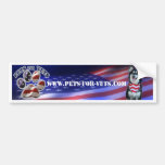 Pets for Vets bumper sticker NEW