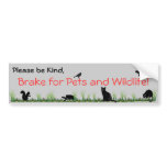 pets & wildlife bumper stickers