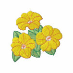 Petunia embroidered shirts