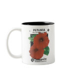 Petunia Fire Chief Dwarf Seed Packet, F. Lagomarsi mugs