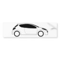 PEUGEOT 207 bumper stickers