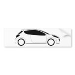 PEUGEOT 207 bumper stickers