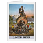 Pfaff Lager Beer - Vintage Ad 1800s cards