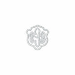 PFB initials polo shirt embroidered shirts