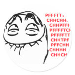 Pfftch Rage Face stickers