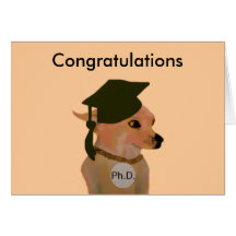 Ph.D. Graduation Card