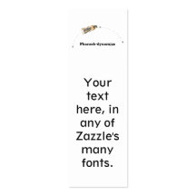 Pharaoh-dynamics Bookmark Business Card Template