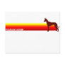 Pharaoh Hound With Stripes Postcard