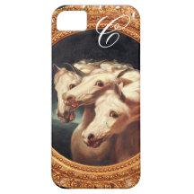Pharaoh’s Chariot Horses Monogram iPhone 5 Case