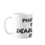 Pharmacist Deadly Ninja by Night mugs