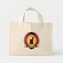 Pharmacology Mandorla Canvas Bags