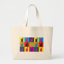 Pharmacology Pop Art Canvas Bags