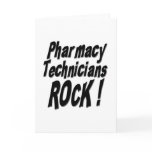 Pharmacy Technicians Rock! Greeting Card