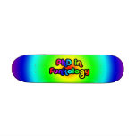 PhD in Funkology lol Fun Joke Funk Rainbow skateboards