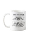PHD joke, PHD joke mugs