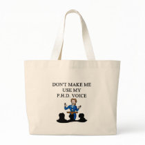 PHD voice Tote Bags