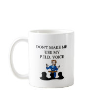 PHD voice Mugs